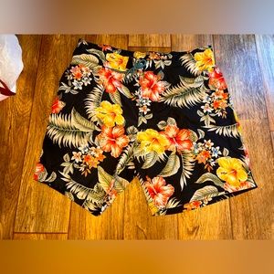 Men’s size double XL Floral swim trunks